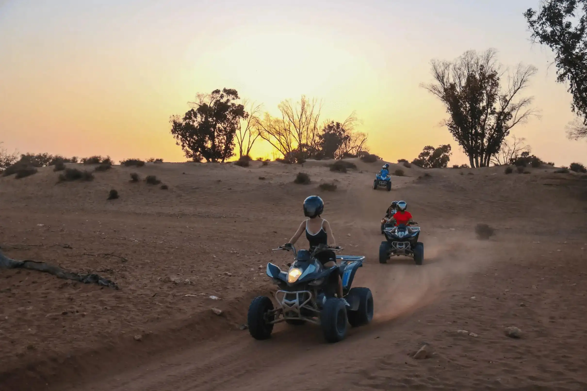 Agadir Sunset Desert Quad Biking with Hotel Pick-up cover image